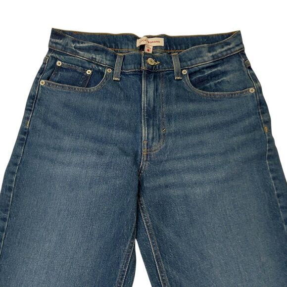 Lucky Brand Jeans Womens 28x28 Blue Boyfriend Mid Rise Relaxed Straight Denim - Picture 2 of 13